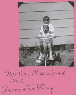 Renee and Jeffrey on bicycle