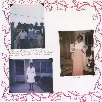 Scrapbook page - various photos