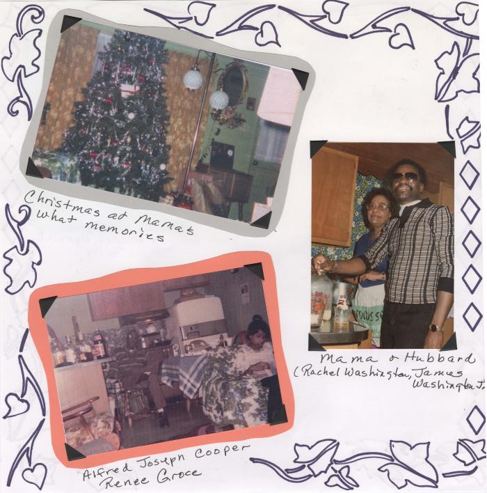 Scrapbook page - various photos