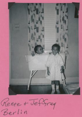 Two small children