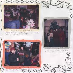 Scrapbook page - Christmas at Mamas