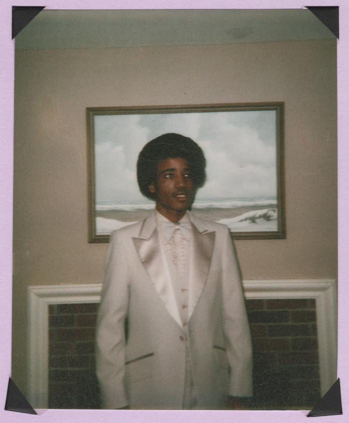 Young man in tuxedo