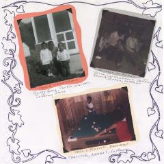 Scrapbook page - various photos