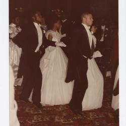Monique Saunders during the debutante march