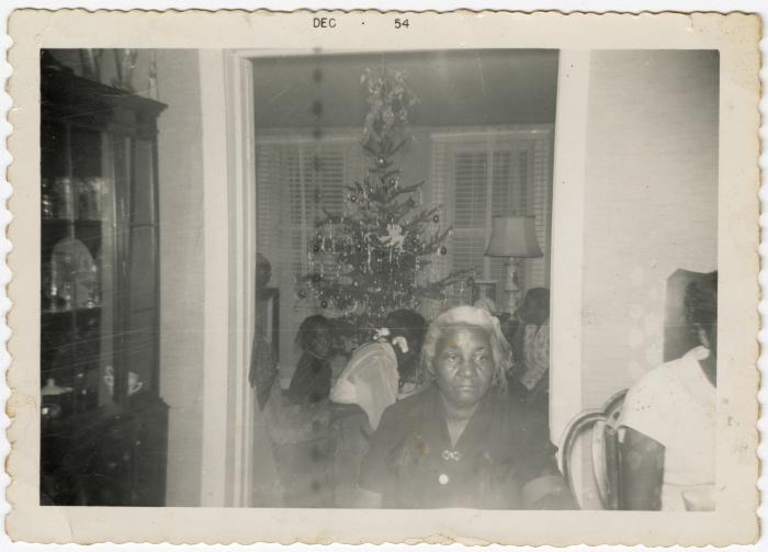 Rebecca Frisby during the holidays