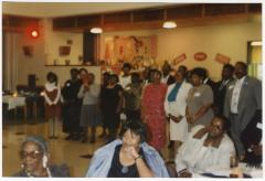 Moment of recognition at Garnett High School's 9th All School Class Reunion