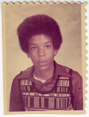 School portrait of young boy