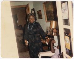 Fannie Wilson at home