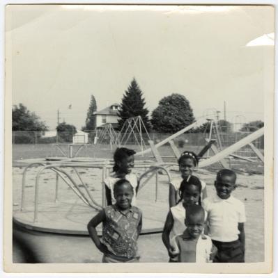 Children at a playground