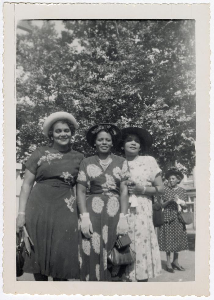 Women Dressed in their Sunday best