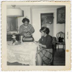 Hilda Pollard and Addie Sprinkle 
