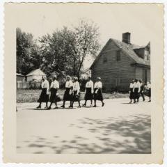 Group of women walking