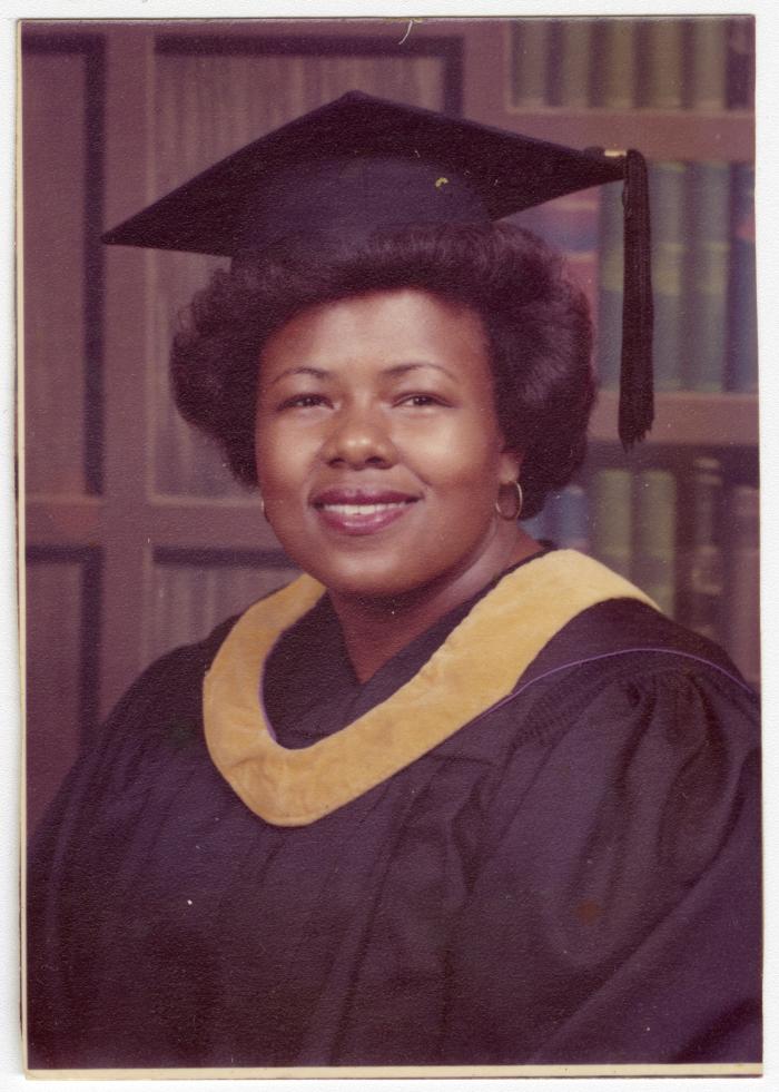 Terra Deaton graduation portrait 