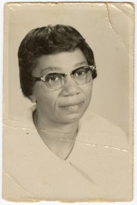 Staff portrait of Anna P. Patrick 