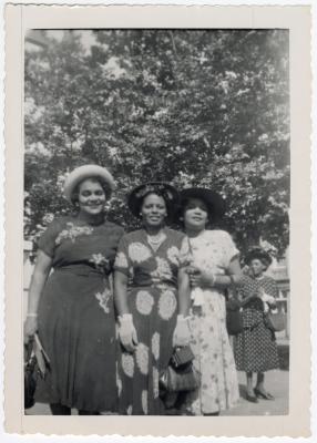 Women Dressed in their Sunday best