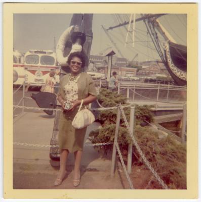 Thelma Ricketts Wilson on trip