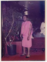 Thelma Ricketts Wilson on vacation