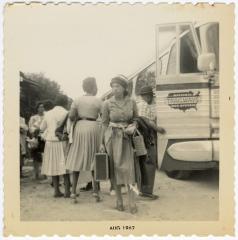 Trailways bus trip