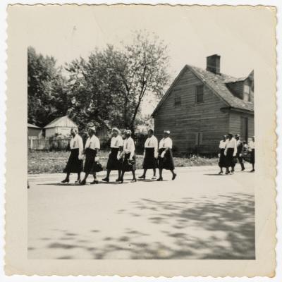 Group of women walking