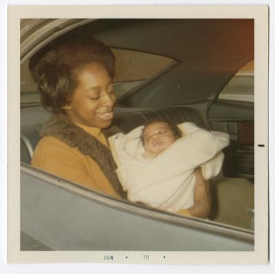 Woman and child