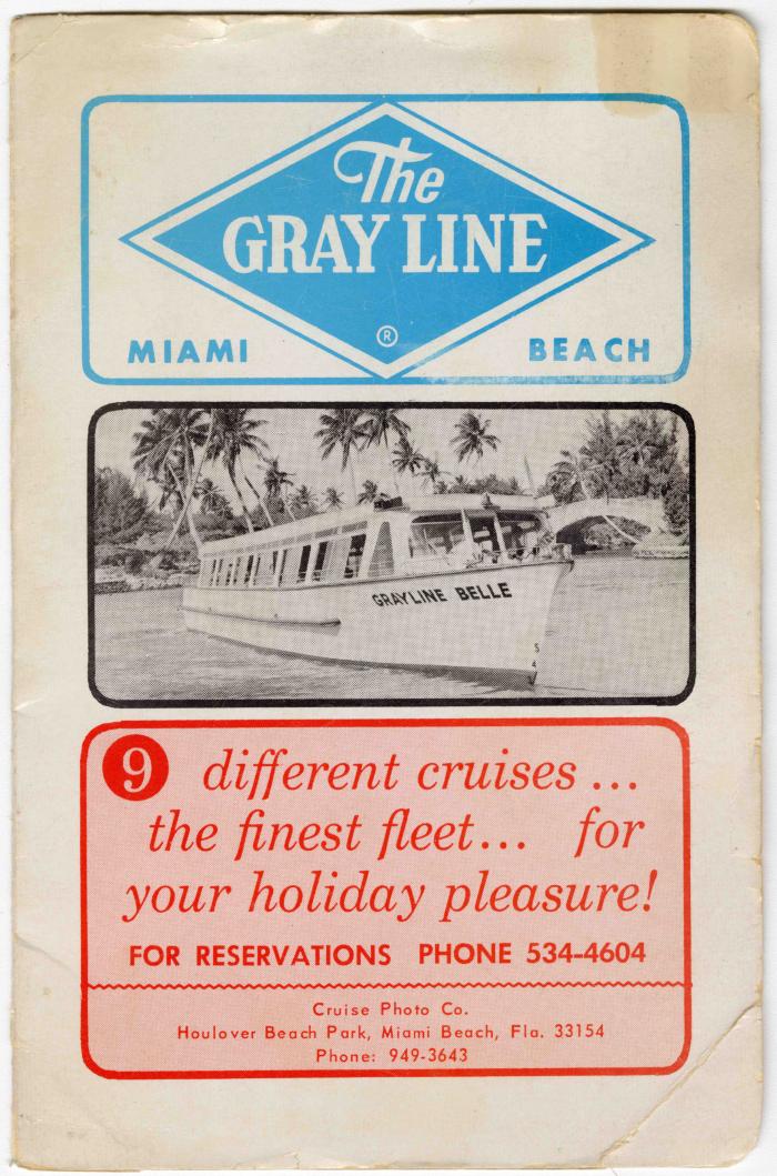 "The Grayline Miami Beach" cruise photograph