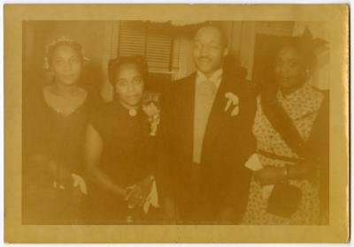 James Manuel on his wedding day
