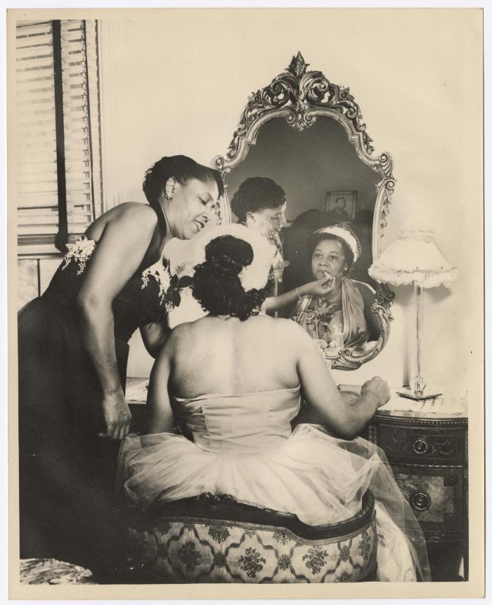 Gertrude Manuel on her wedding day