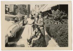 Wendell Baynum and wedding guests