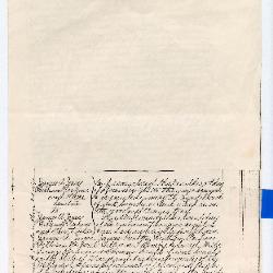 Handwritten deed for Janes M.E. Church, December 3, 1885