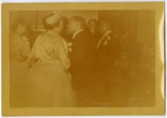 James Manuel and Gertrude Hutchins Manuel on their wedding day. 