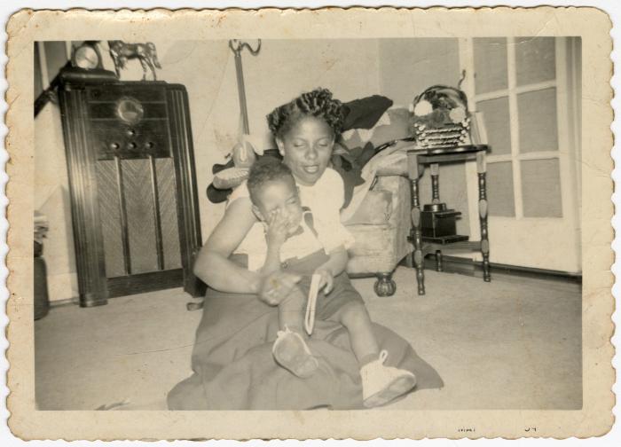 Bronte Thomas Deaton and son