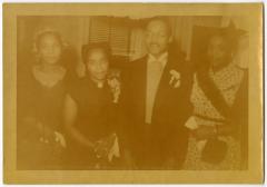 James Manuel on his wedding day