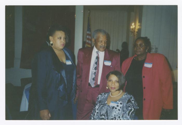 Raymond Ringgold with wife Priscilla and two daughters 