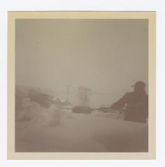 Shoveling snow