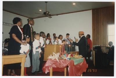 Kwanzaa celebration, 1993