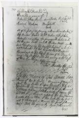 Will and testament of William Pearce