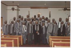 Mt. Olive A.M.E. Church's Mighty Men Choir