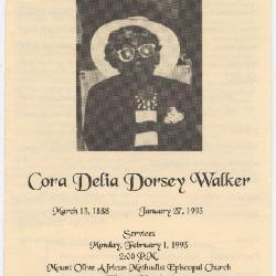 Celebration of life: Cora Delia Dorsey Walker