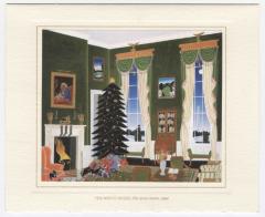 Holiday card from President Clinton and Hillary Rodham Clinton