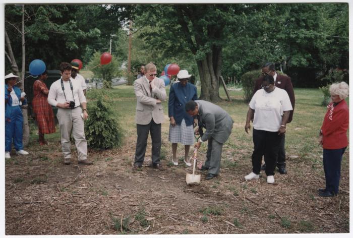 Breaking ground
