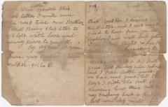 Letter: Odie Walker to Albert Walker, March 14, [1919]