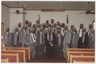 Mt. Olive A.M.E. Church's Mighty Men Choir