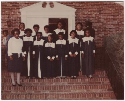 Young ladies church choir