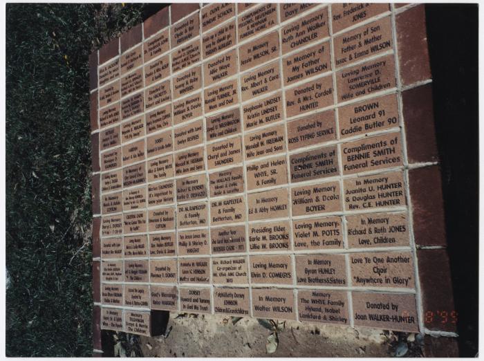 Donation bricks