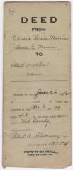 Deed: Elwood Romie Morris and Bessie E. Morris to Albert Walker, July 23, 1942