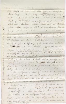 Statement in the case of the State vs. Levi Rogers