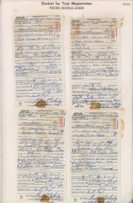 Traffic ticket for reckless driving