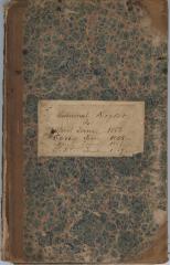 Criminal Docket for April term 1858 through October term 1859