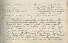 James A. Jones deed