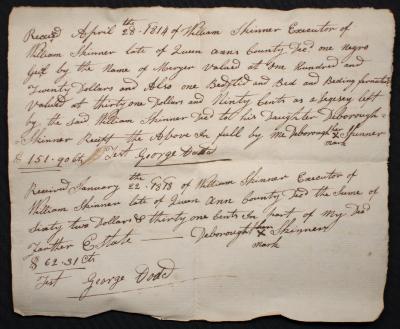 Will of William Skinner